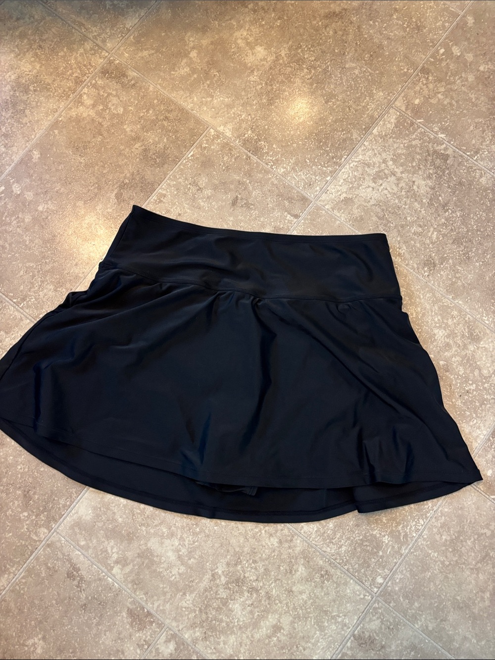 Black Swim Skirt